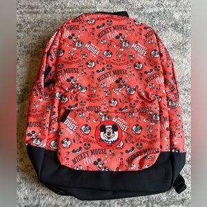 Disney Mickey Mouse Club Backpack NWT coral / orange